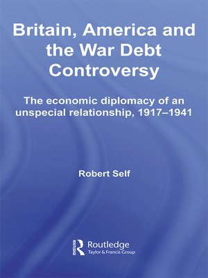 cover image of Britain, America and the War Debt Controversy